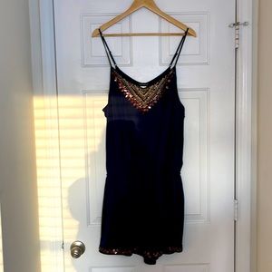 Venus, size Large, blue romper